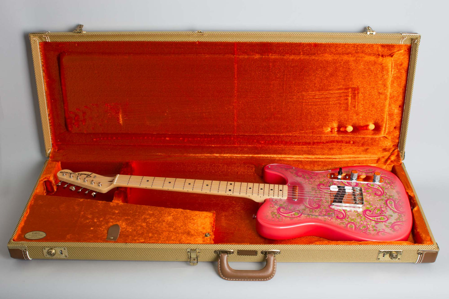 Fender TL 69-75 Paisley Telecaster Solid Body Electric Guitar (2006)