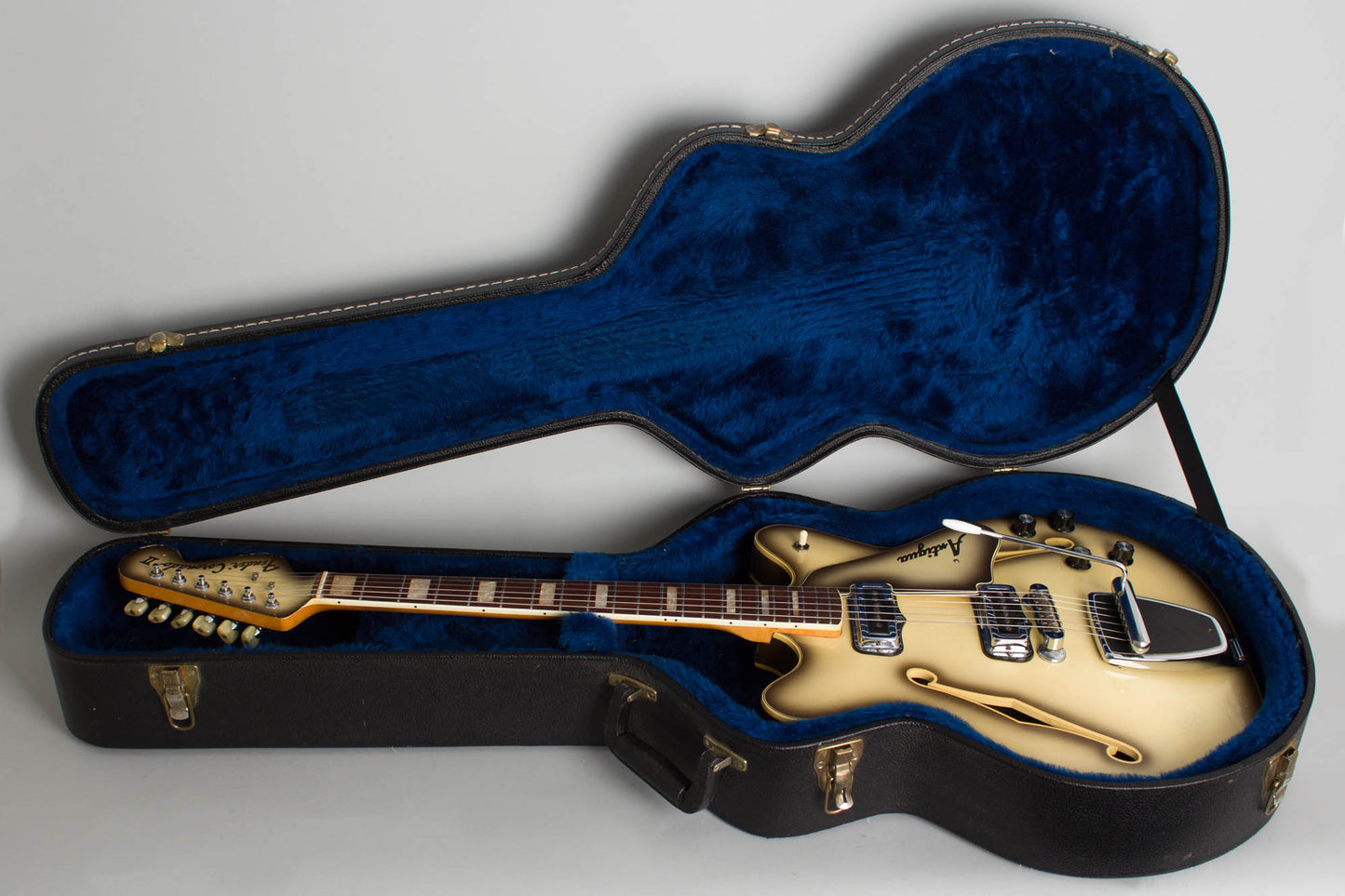 Fender Coronado II Antigua Thinline Hollow Body Electric Guitar (1968)