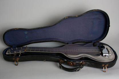 Rickenbacker Silver Hawaiian Lap Steel Electric Guitar (1937)