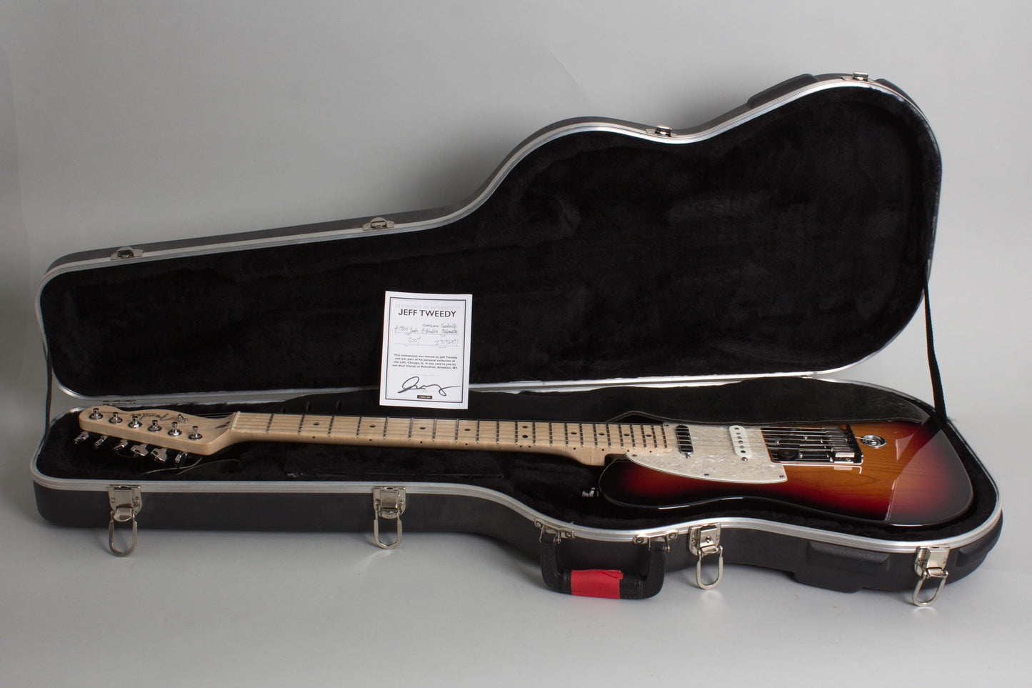 Fender Telecaster American Nashville B-Bender Owned by Jeff Tweedy of Wilco Solid Body Electric Guitar (2007)