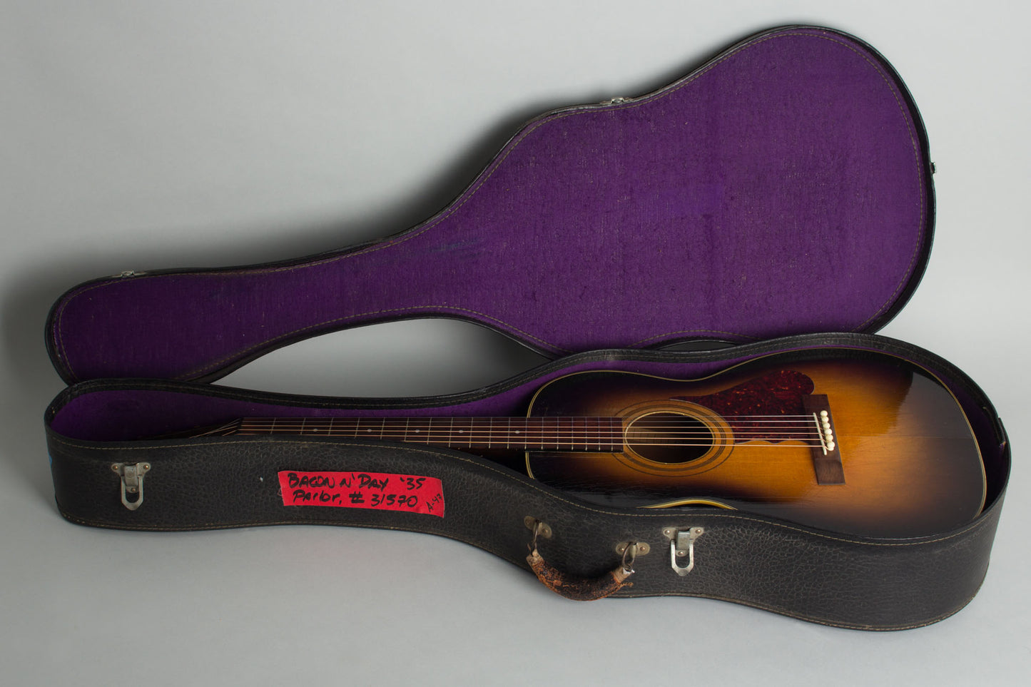 Bacon & Day Senorita Previously Owned by Steely Dan's Walter Becker Flat Top Acoustic Guitar (1932)