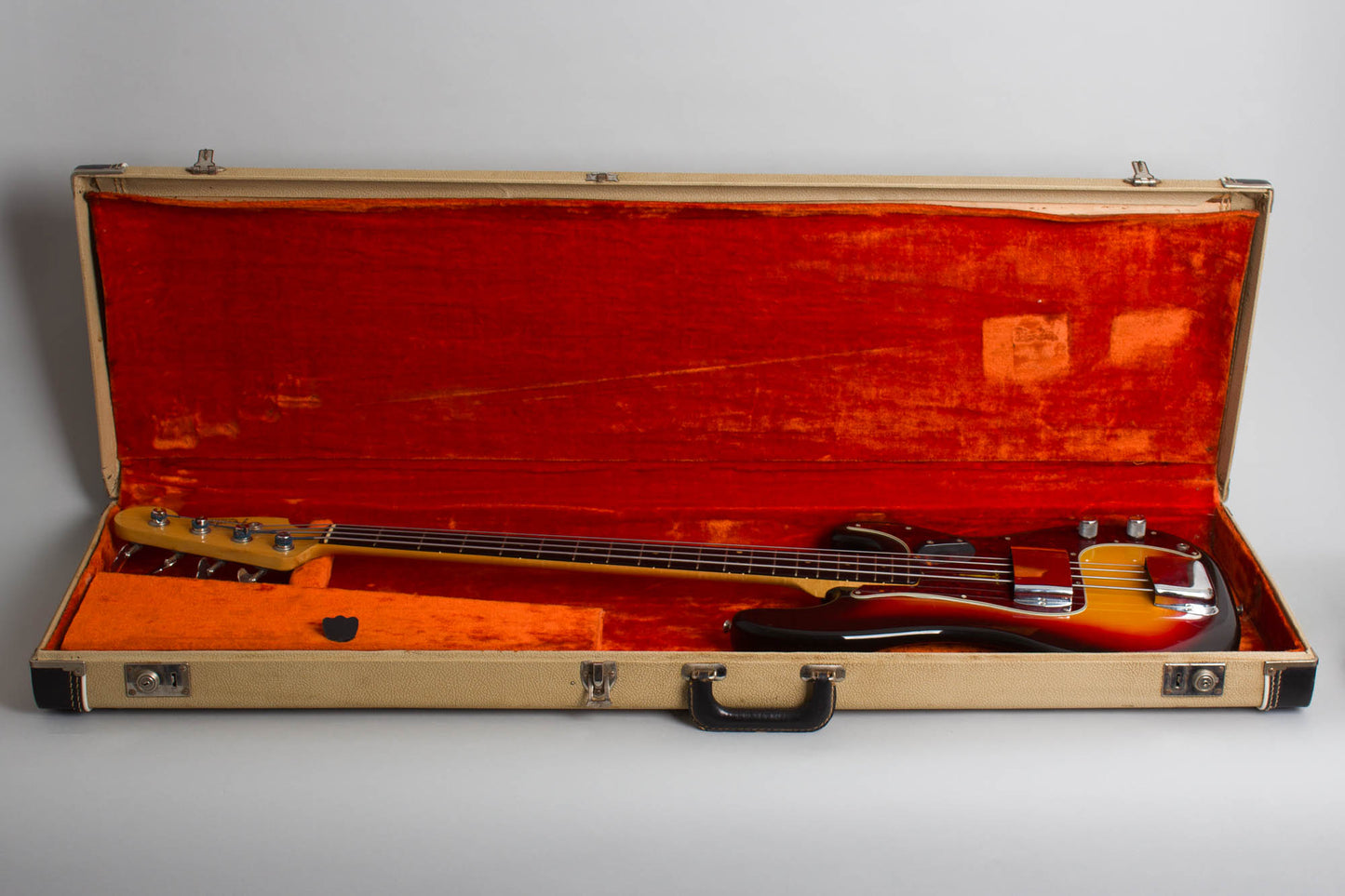 Fender Precision Bass Solid Body Electric Bass Guitar (1963)