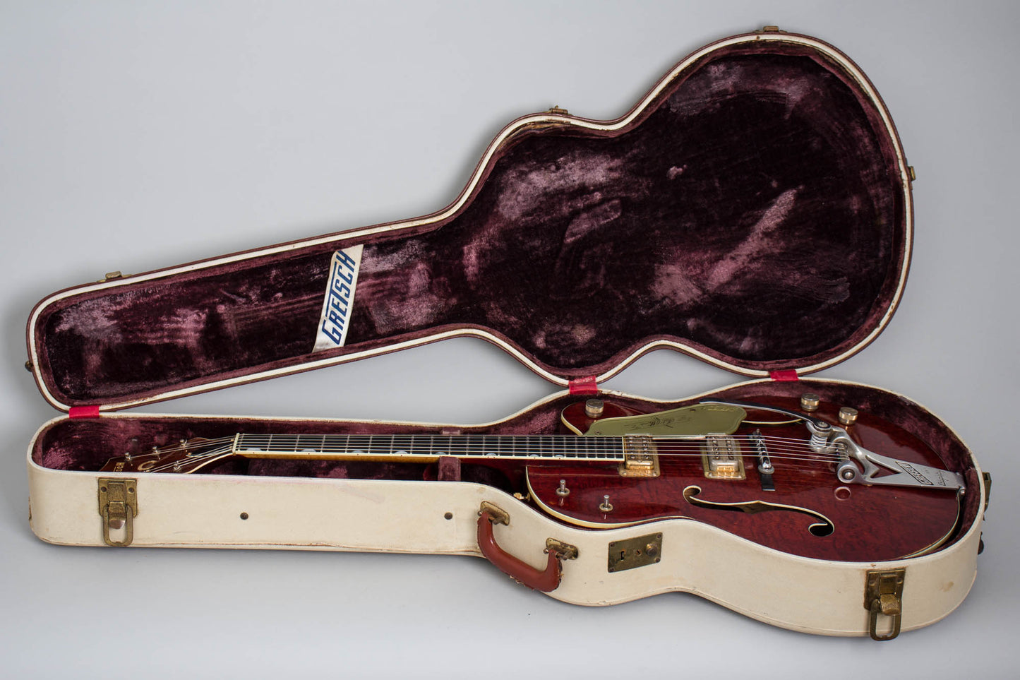 Gretsch Chet Atkins Hollow Body Model 6120 Arch Top Hollow Body Electric Guitar (1960)