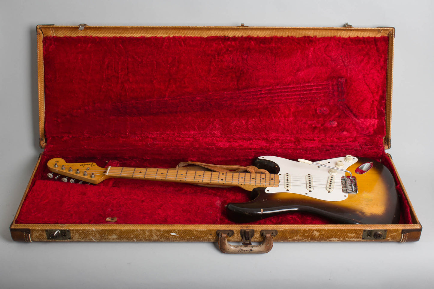 Fender Stratocaster Solid Body Electric Guitar (1956)