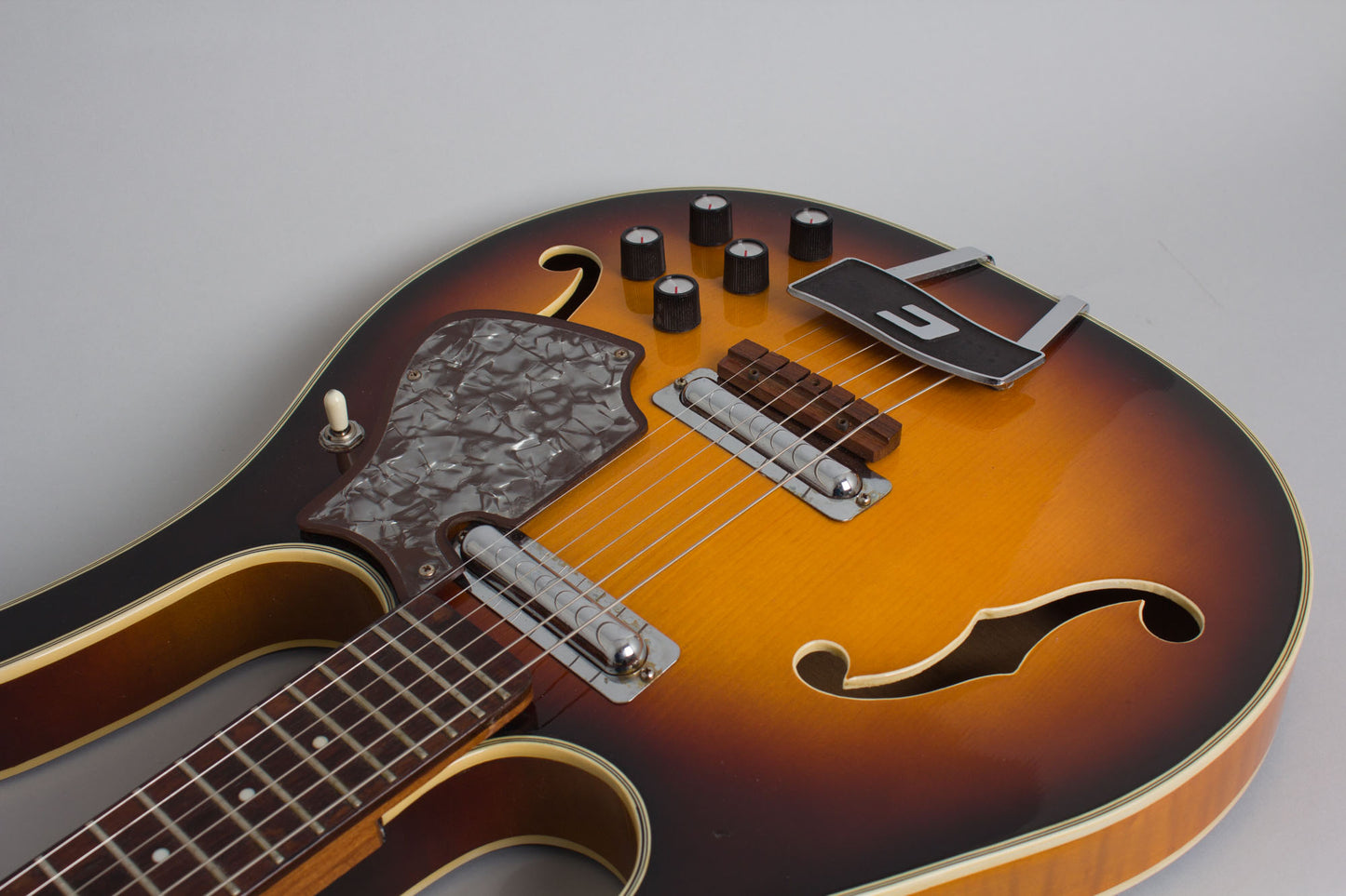 Coral Longhorn L2N6 Hollow Body Electric Guitar (1968)
