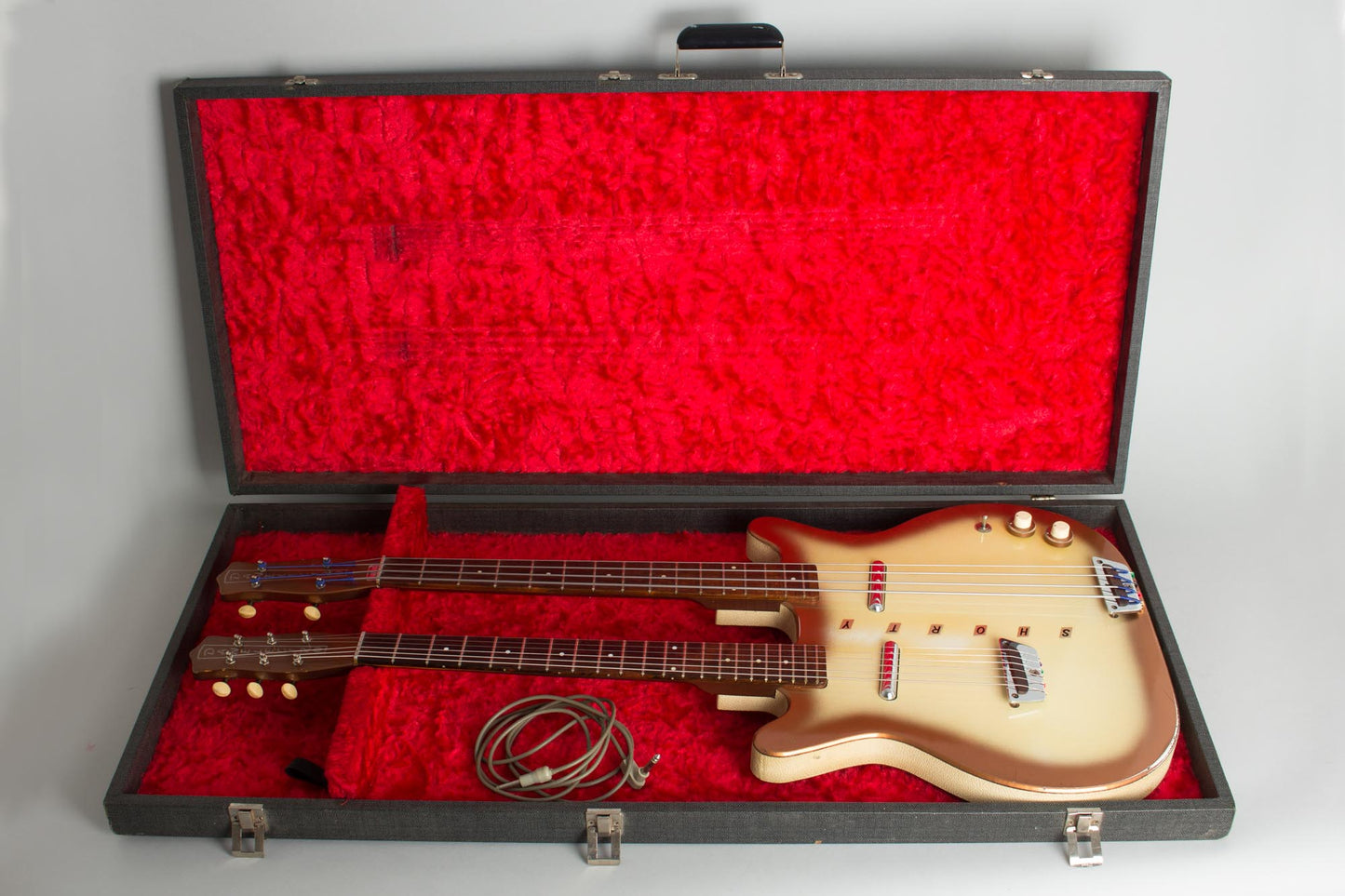Danelectro Doubleneck Model 3923 Semi-Hollow Body Electric Guitar (1964)
