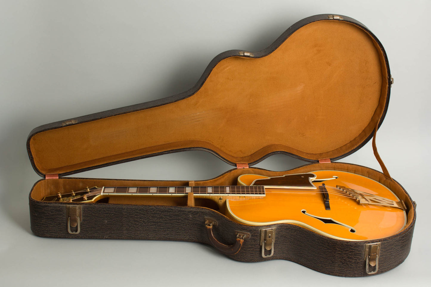 D'Angelico Excel Cutaway Arch Top Acoustic Guitar (1960)