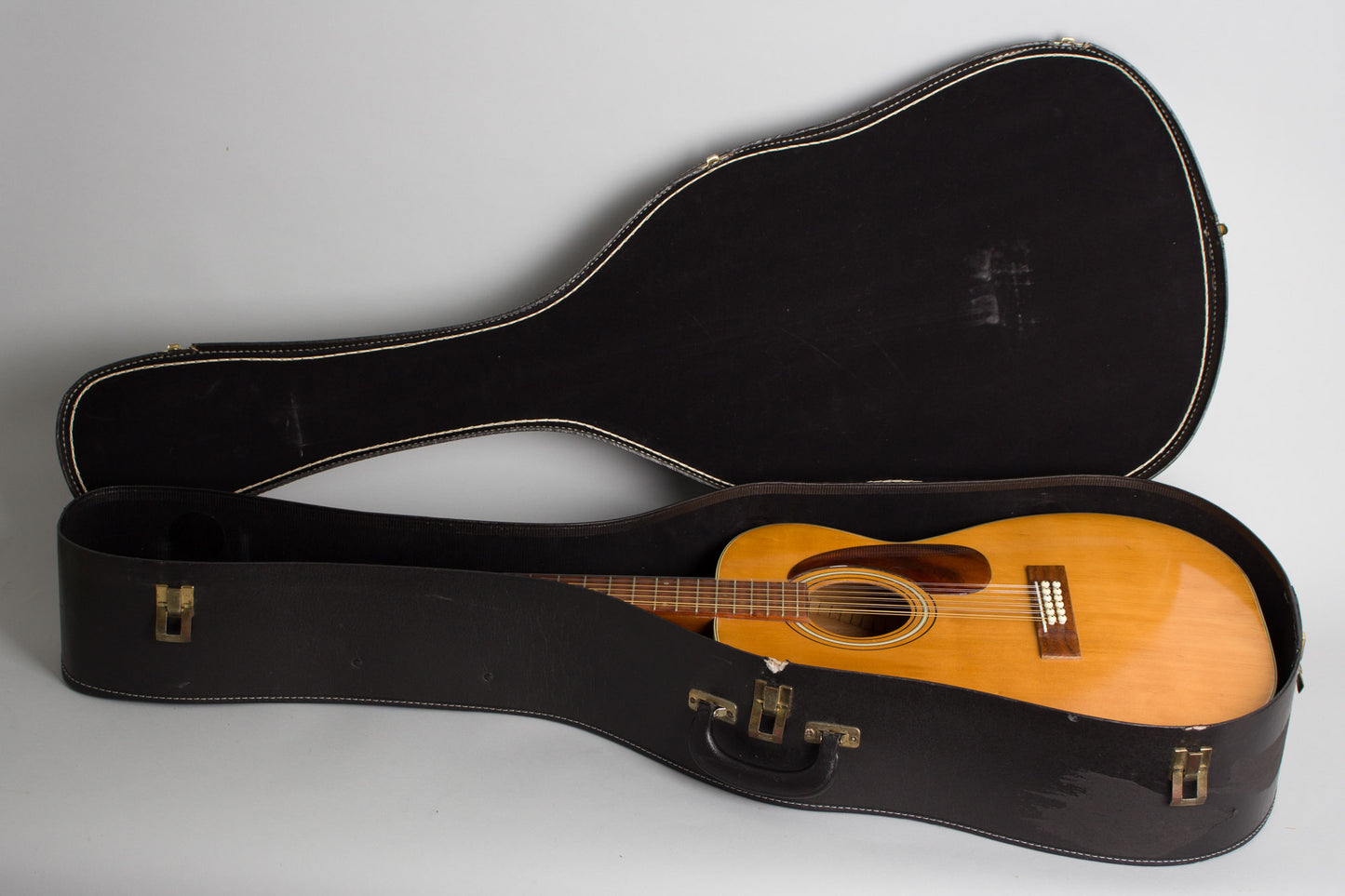 Harmony H-1233 12 String Flat Top Acoustic Guitar (1975)