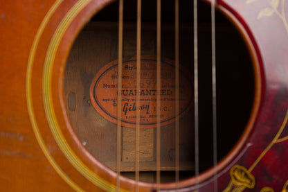 Gibson Hummingbird Owned and Played by Bob Neuwirth Flat Top Acoustic Guitar (1961)