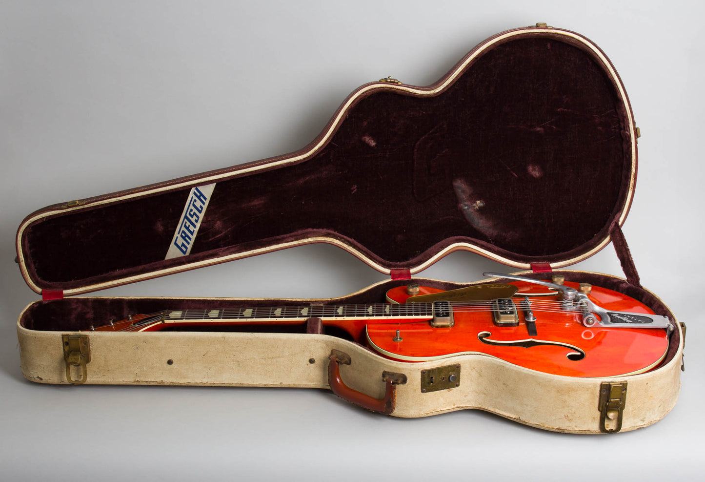 Gretsch Model 6120 Chet Atkins Hollow Body Arch Top Hollow Body Electric Guitar (1957)