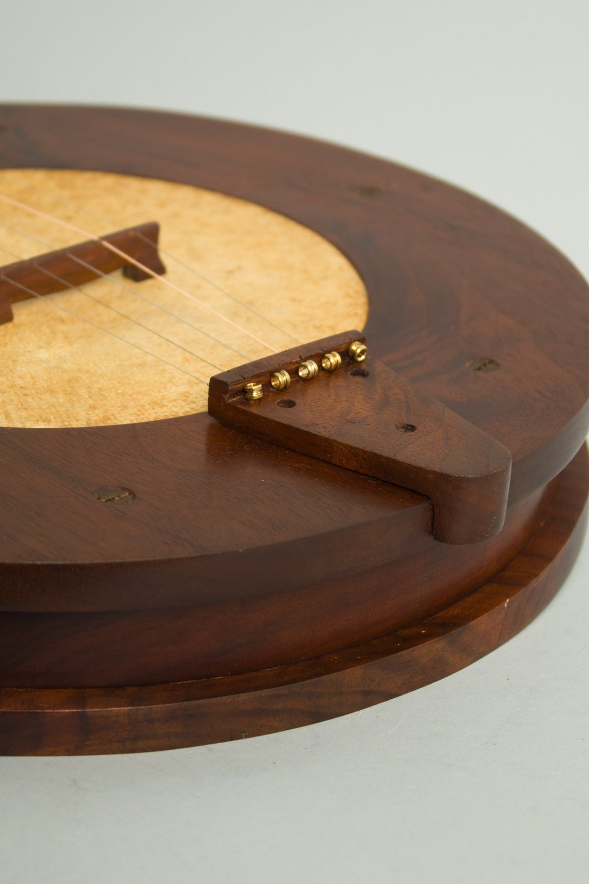 Stanley Hicks Left-Handed Mountain Banjo 5 String Fretless Banjo (1980)