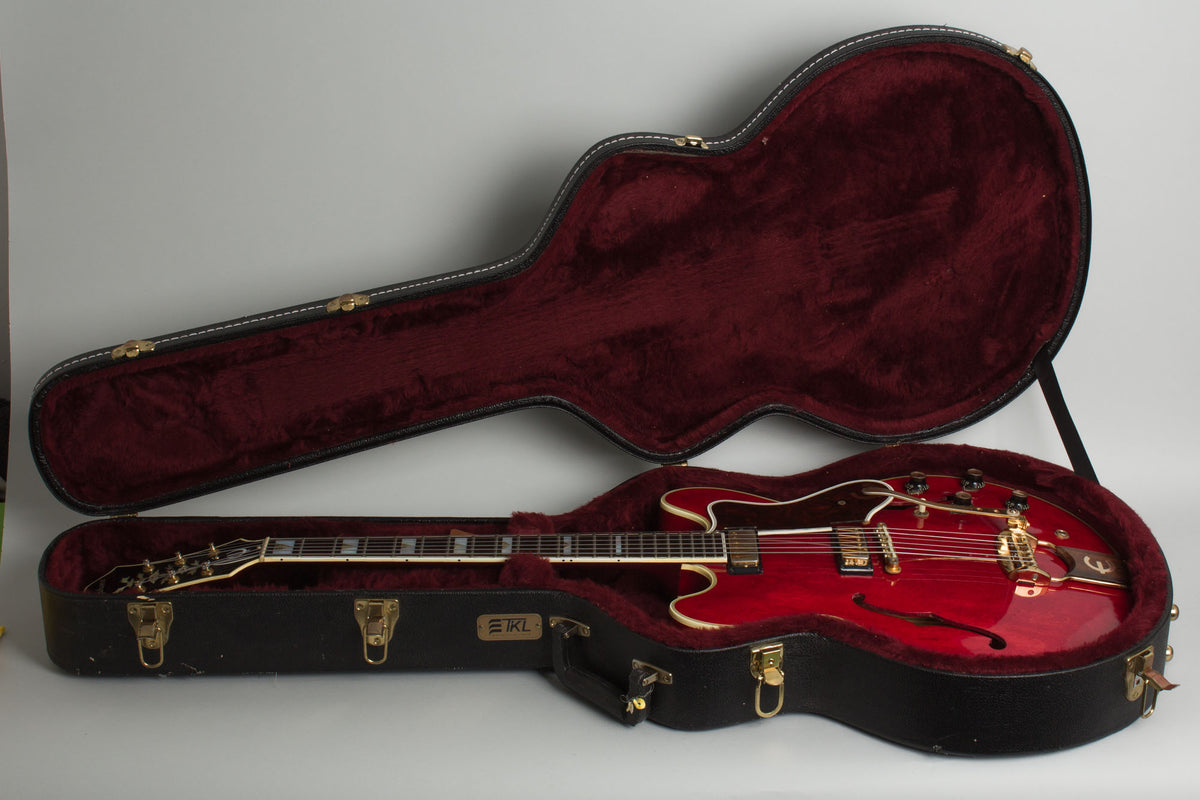 Epiphone Sheraton E212TV Arch Top Semi-Hollow Body Electric Guitar (1964)