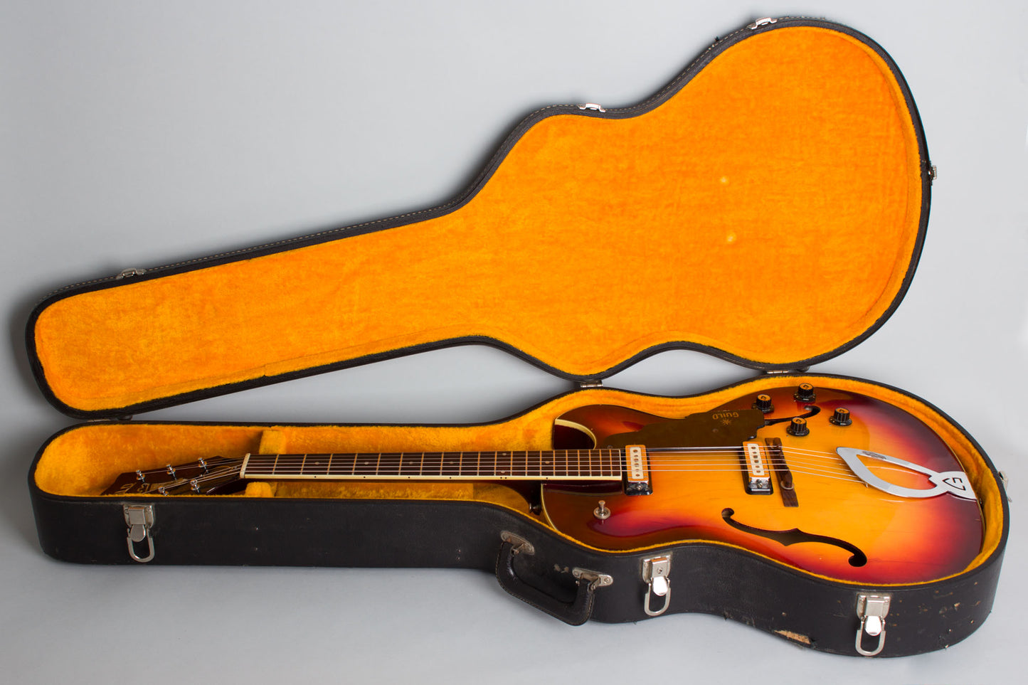 Guild T-100D Thinline Hollow Body Electric Guitar (1965)