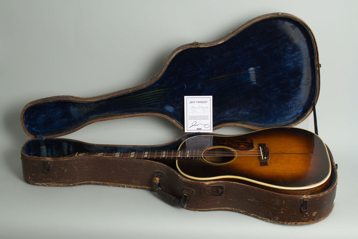 Gibson SJ Southern Jumbo Owned by Jeff Tweedy of Wilco Flat Top Acoustic Guitar (1943)
