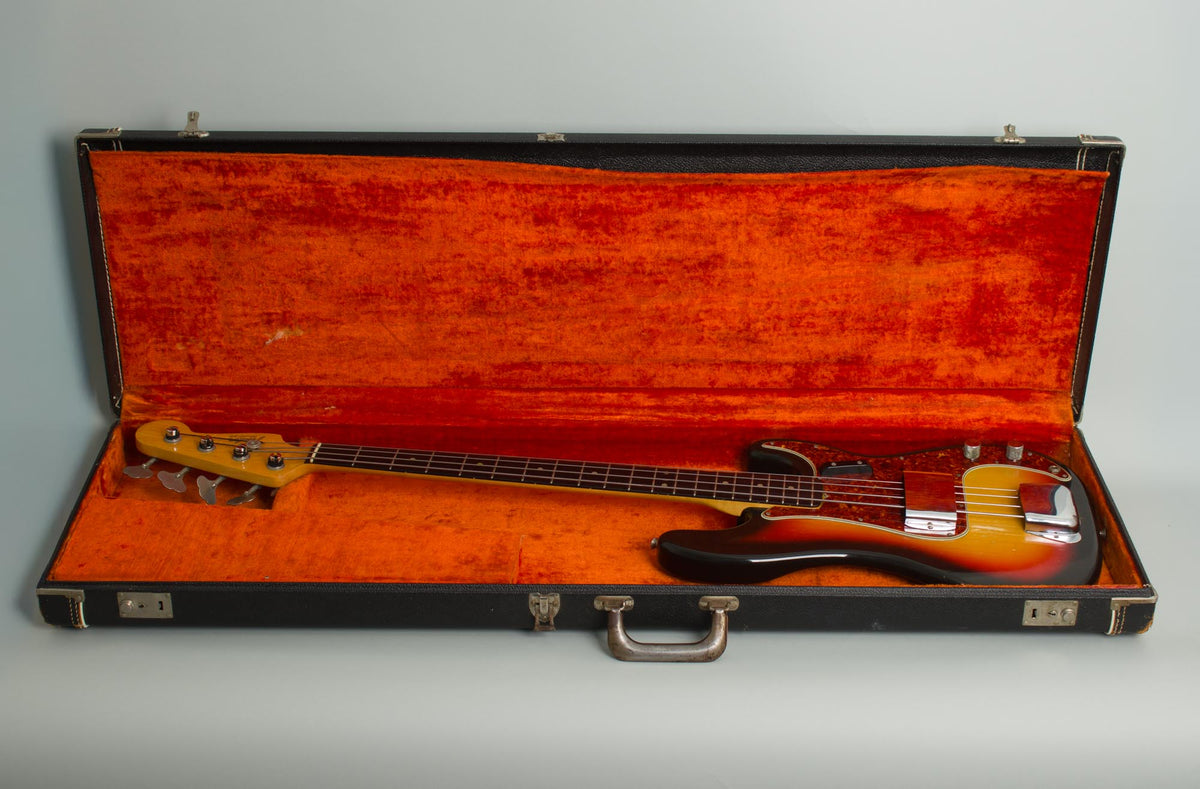Fender Precision Bass Solid Body Electric Bass Guitar (1965)