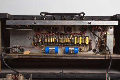 Vox AC-50 with Reproduction Cabinet Piggyback Tube Amplifier (1965-6)
