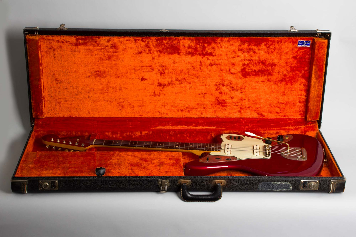 Fender Jaguar with Gold Hardware Solid Body Electric Guitar (1964)
