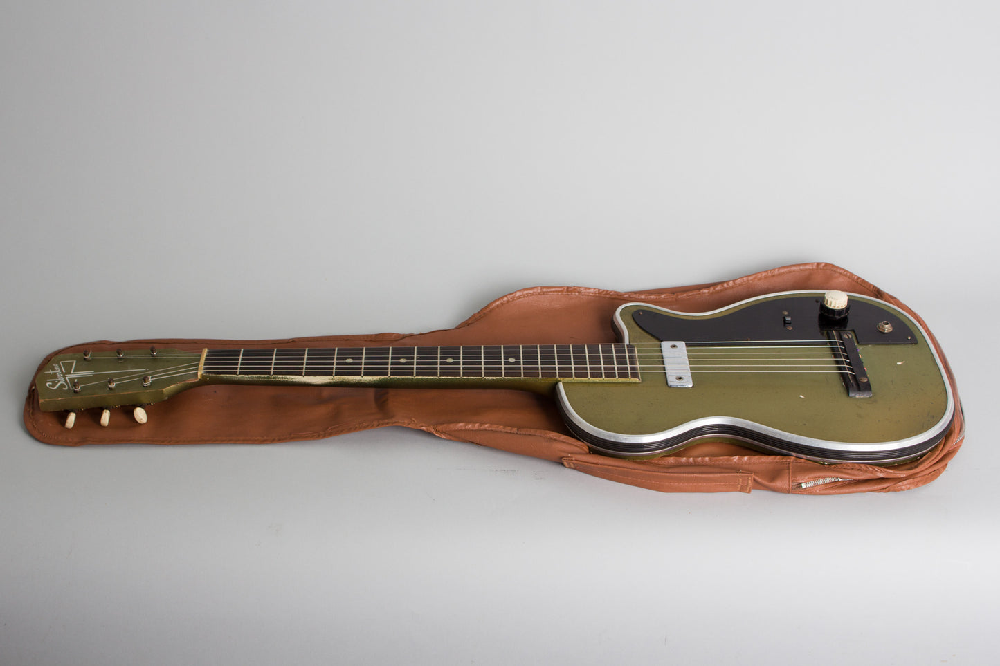 Harmony Silvertone Stratotone Newport Model H-42/2 Solid Body Electric Guitar (1954)