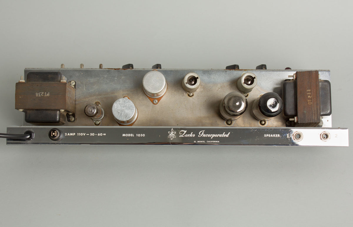 Zorko El Basso Model 1030 Piggyback Tube Amplifier (1961)