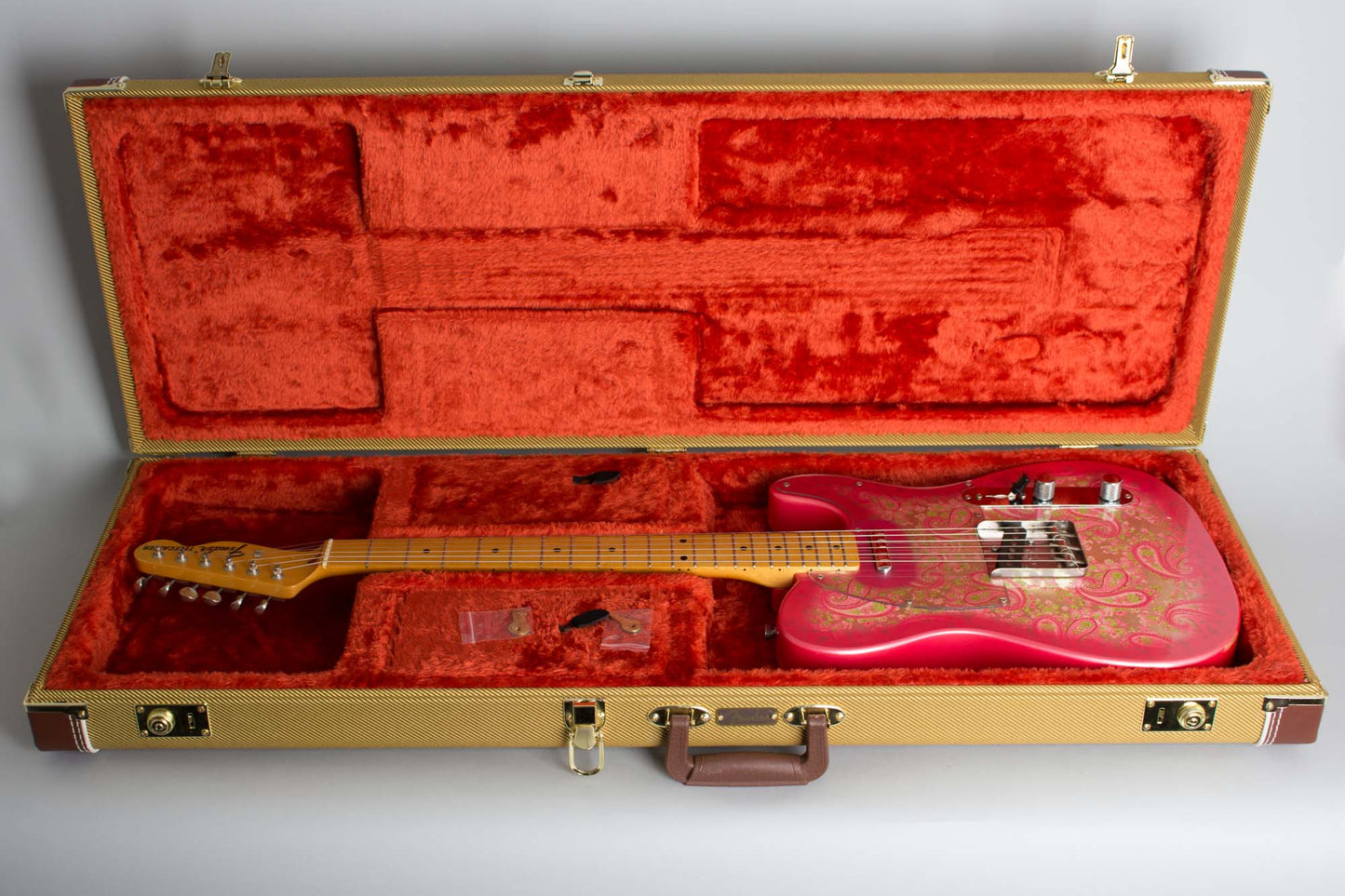 Fender TL 69-75 Paisley Telecaster Solid Body Electric Guitar (1986)