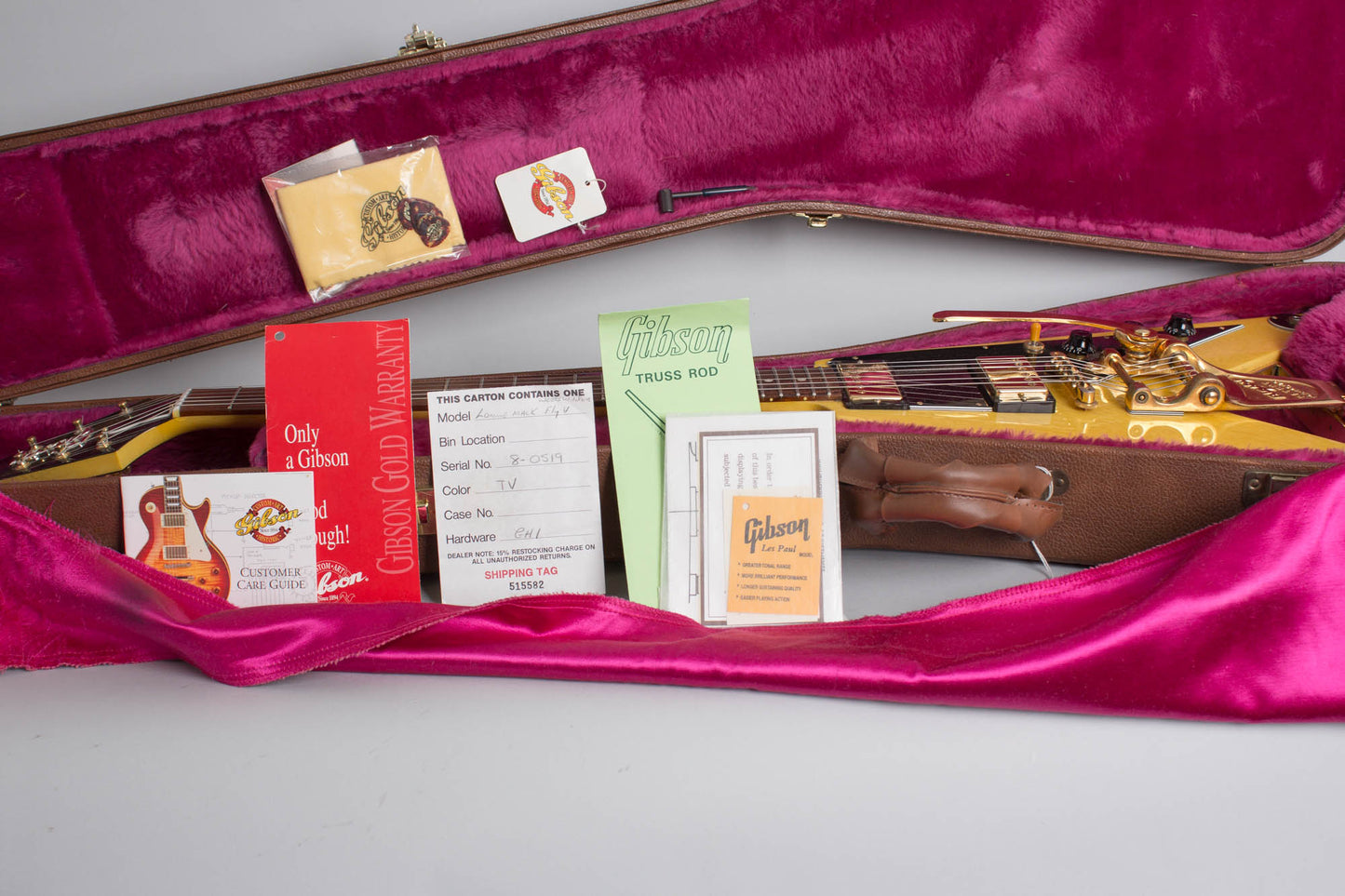 Gibson Flying V Lonnie Mack Solid Body Electric Guitar (1998)