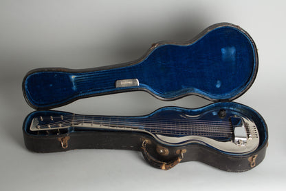 Rickenbacker Silver Hawaiian Lap Steel Electric Guitar (1937)