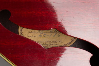 Guild M-65 3/4 Ch. Thinline Hollow Body Electric Guitar (1966)