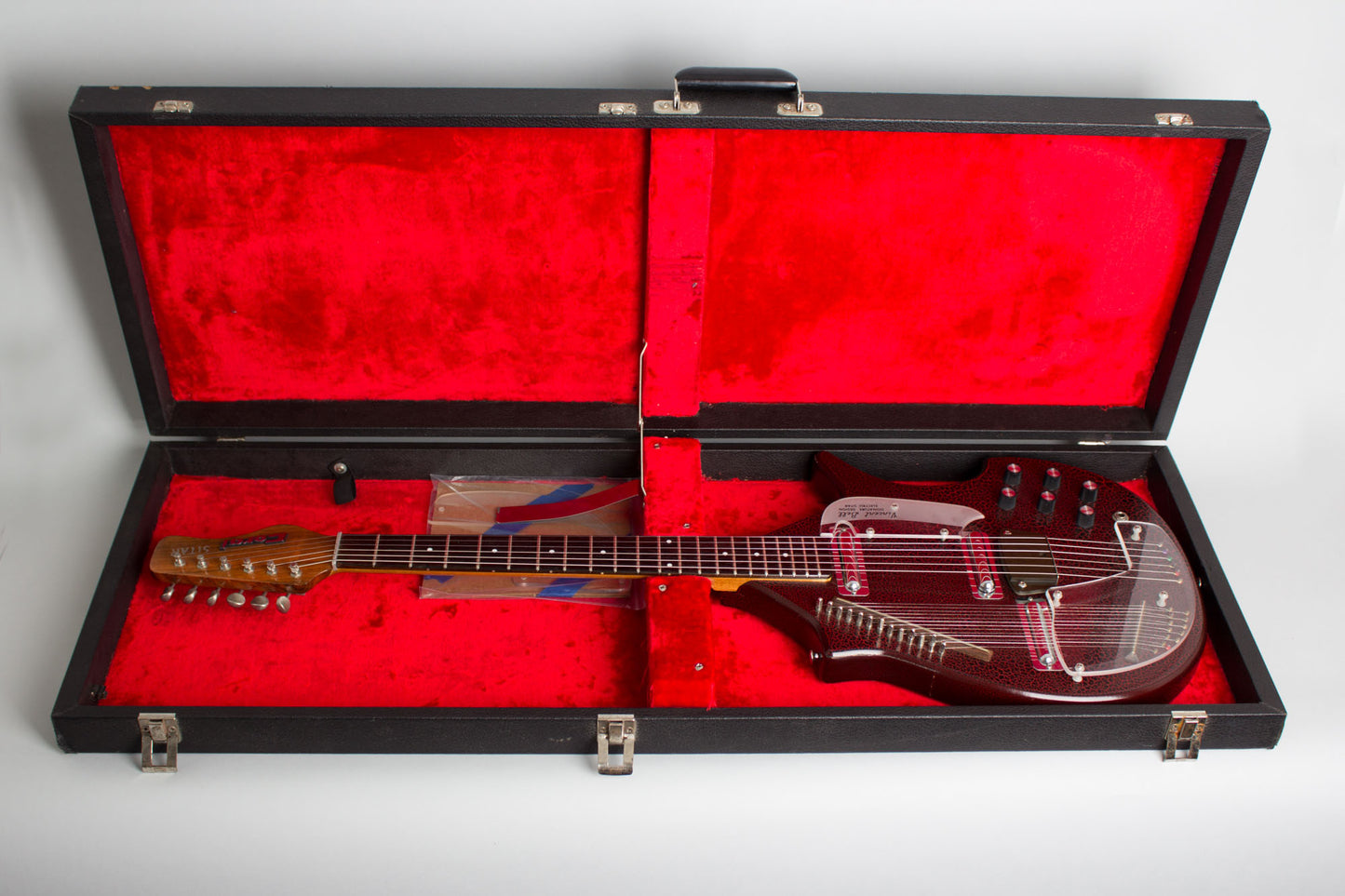 Danelectro Coral Sitar Semi-Hollow Body Electric Guitar (1967)