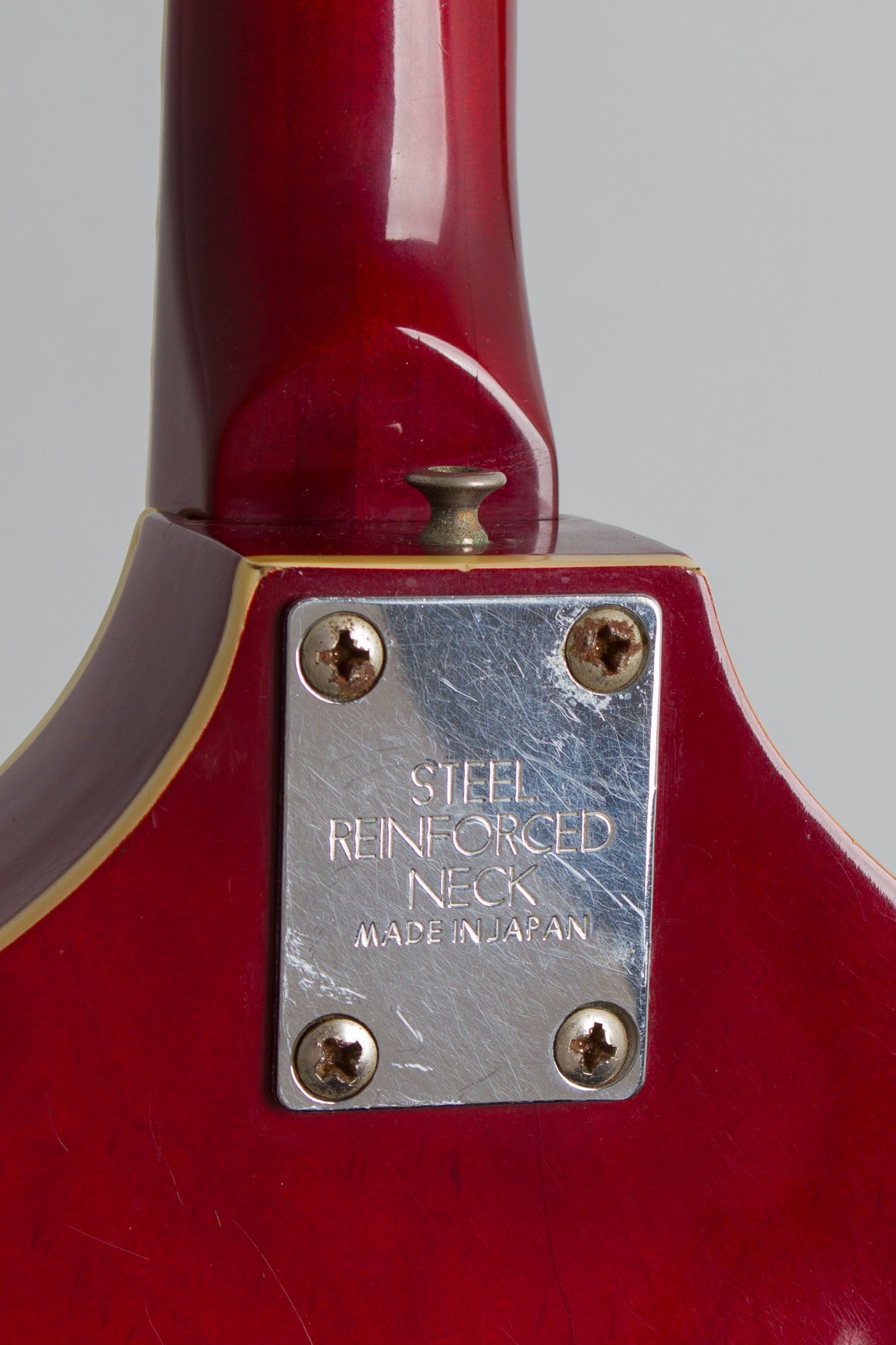 Crown Violin Bass Hollow Body Electric Bass Guitar (1966)