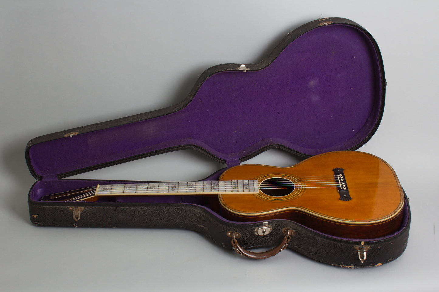 Washburn Style 388 Flat Top Acoustic Guitar (1900)