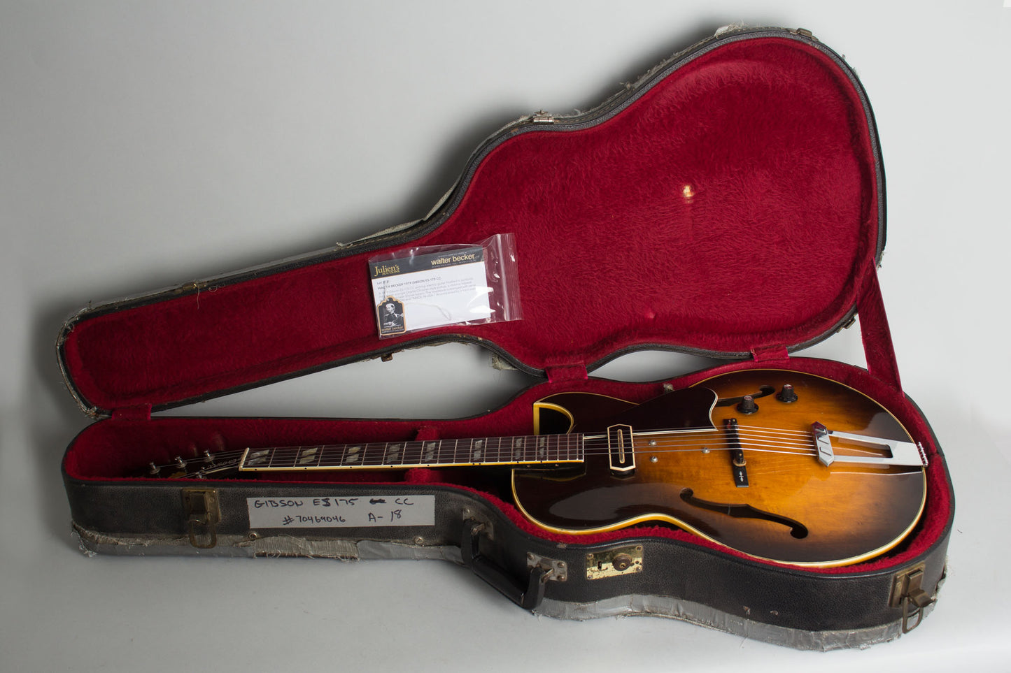 Gibson ES-175CC formerly Owned By Steely Dan's Walter Becker Arch Top Hollow Body Electric Guitar (1979)