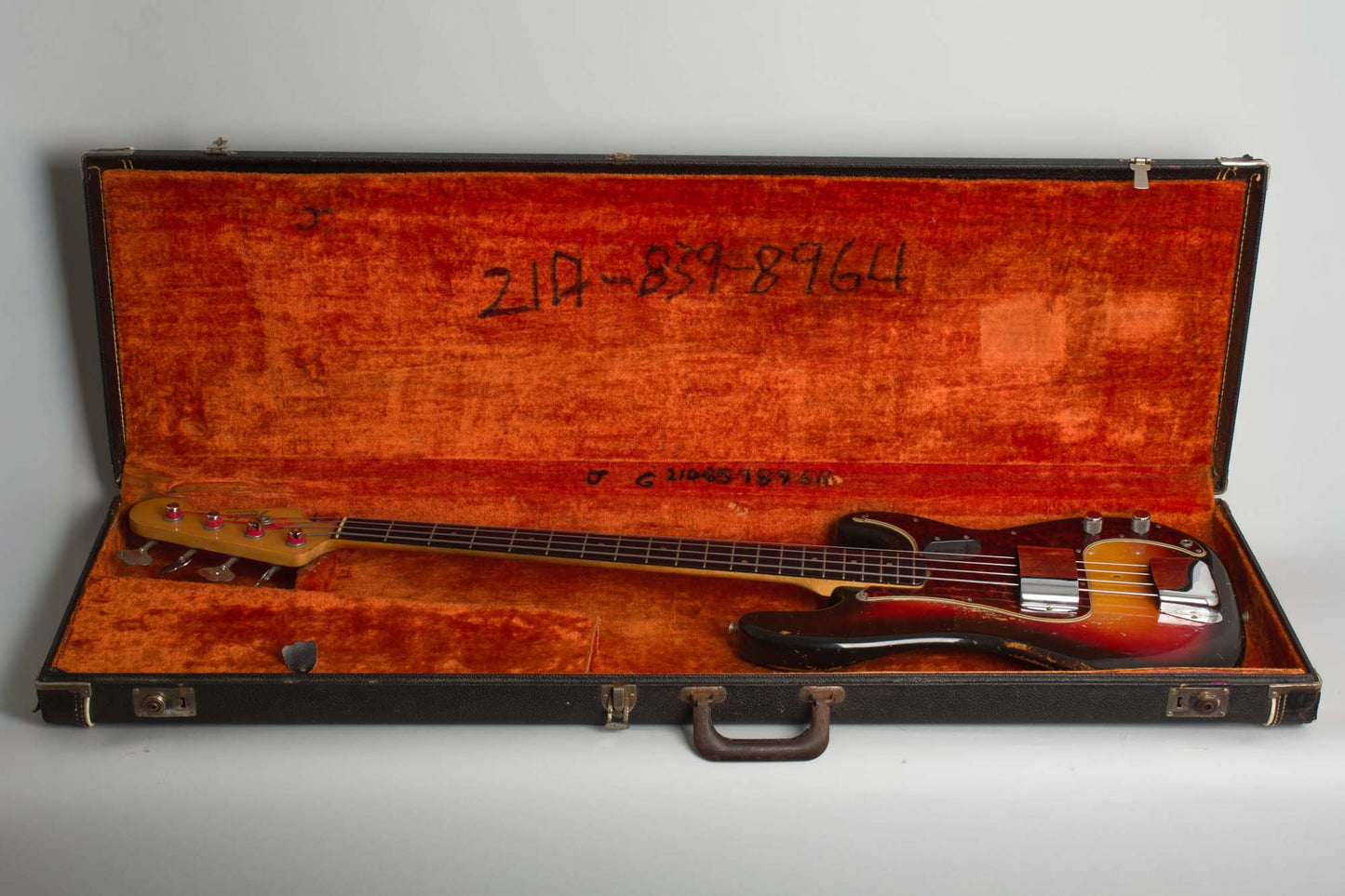 Fender Precision Bass Solid Body Electric Bass Guitar (1964)