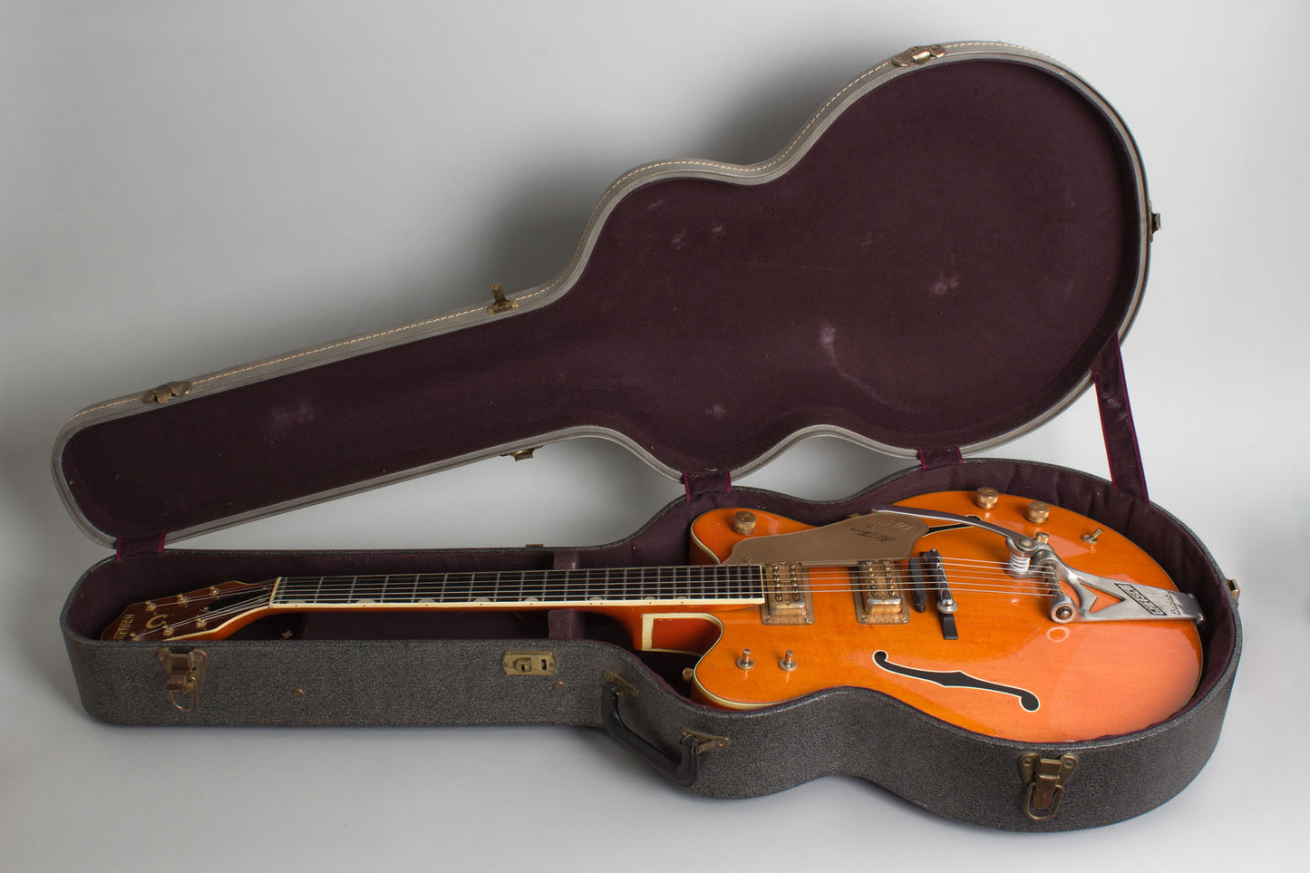 Gretsch Model 6120 Chet Atkins Hollowbody Thinline Hollow Body Electric Guitar (1965)