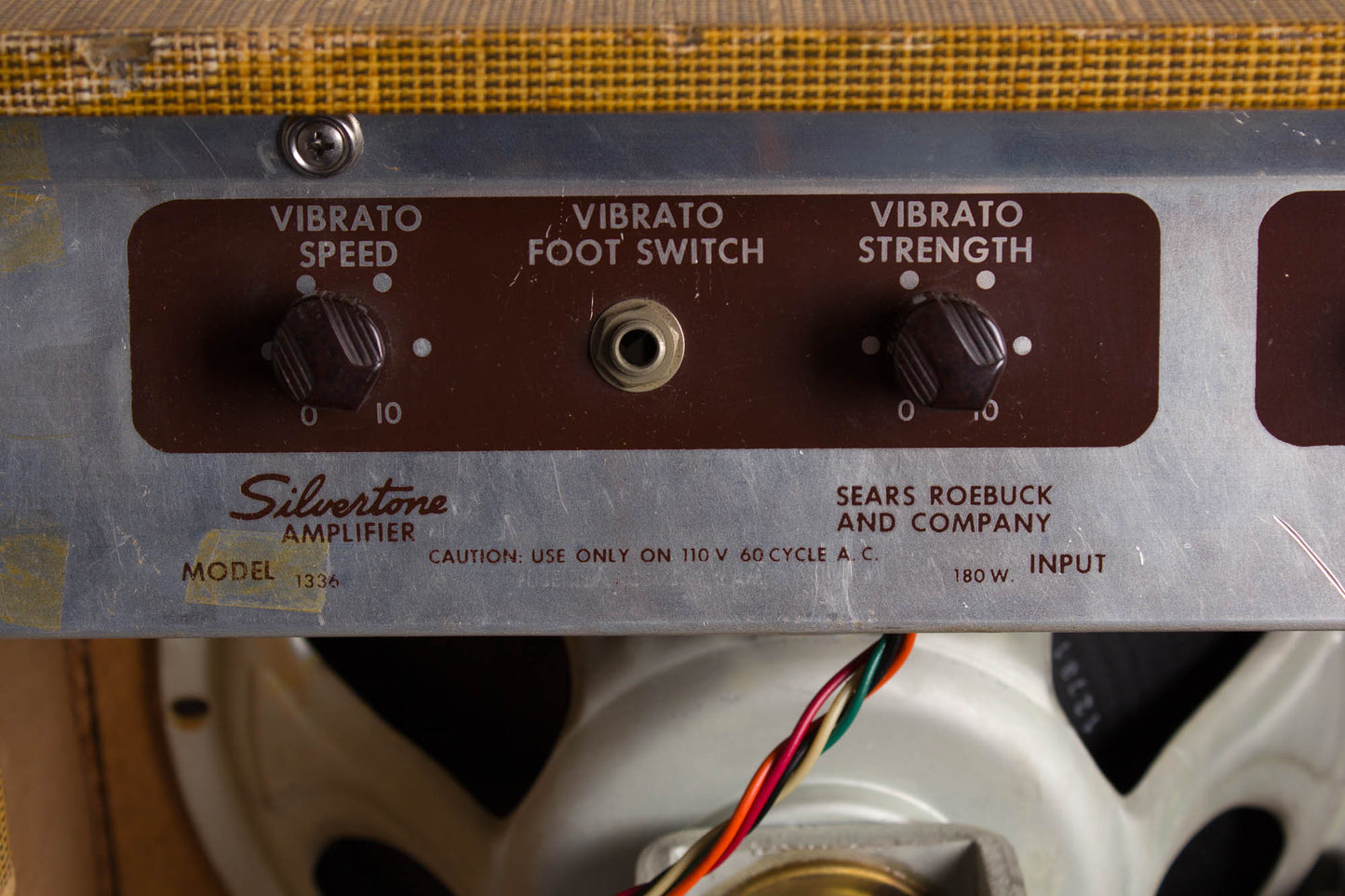 Danelectro Silvertone Model 1336 Tube Amplifier (1956)