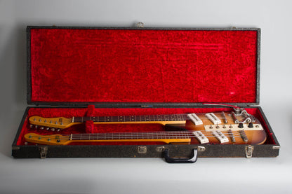 Carvin #4 BS Double Neck Bass & Guitar Solid Body Electric Guitar (1966)