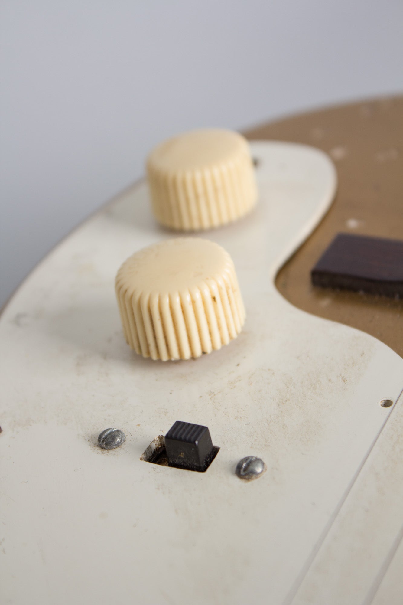 Harmony H-44 Stratotone, previously owned by Marc Ribot Solid Body Electric Guitar (1957)