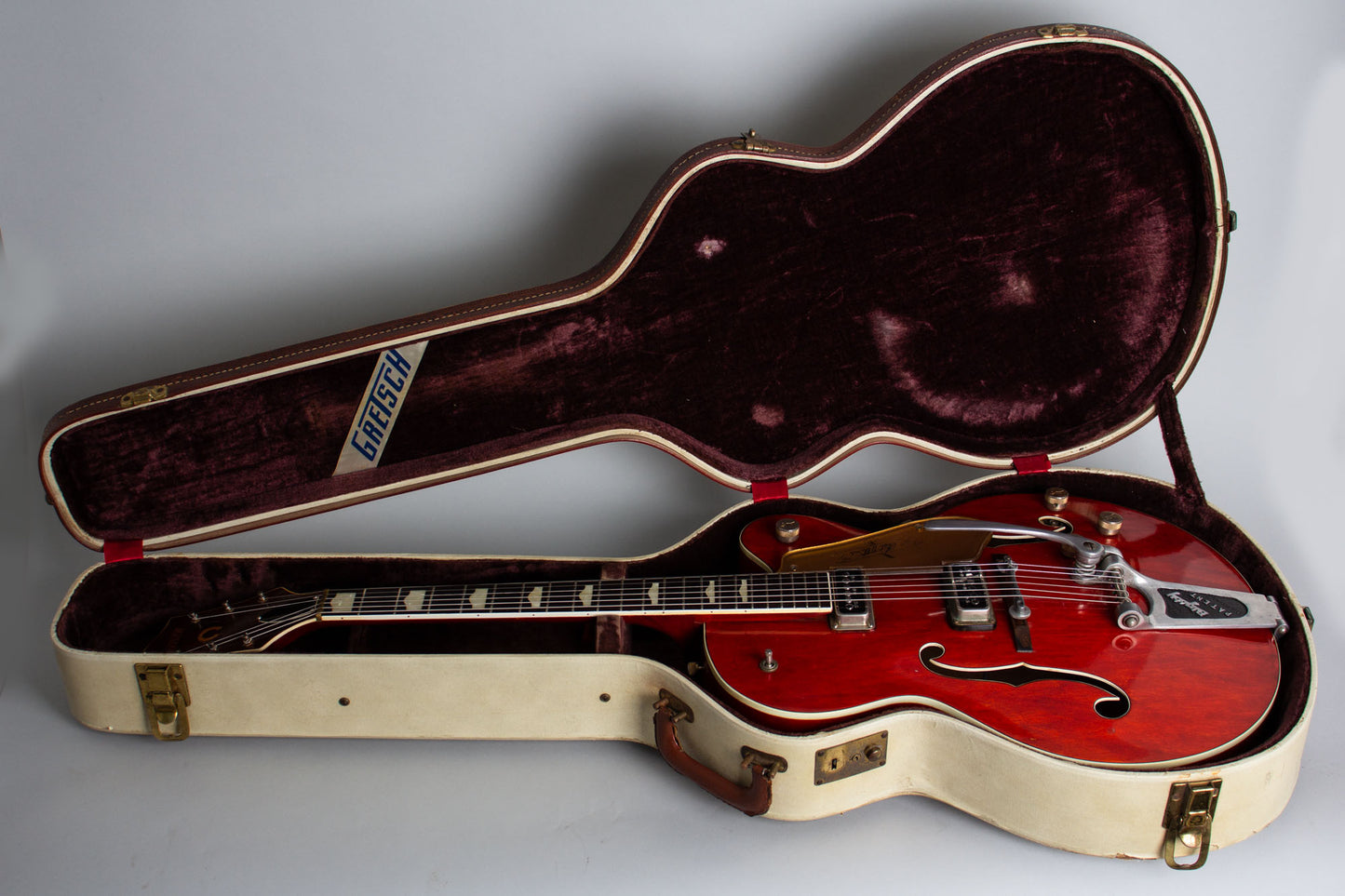 Gretsch Model 6120 Chet Atkins Hollow Body Arch Top Hollow Body Electric Guitar (1957)