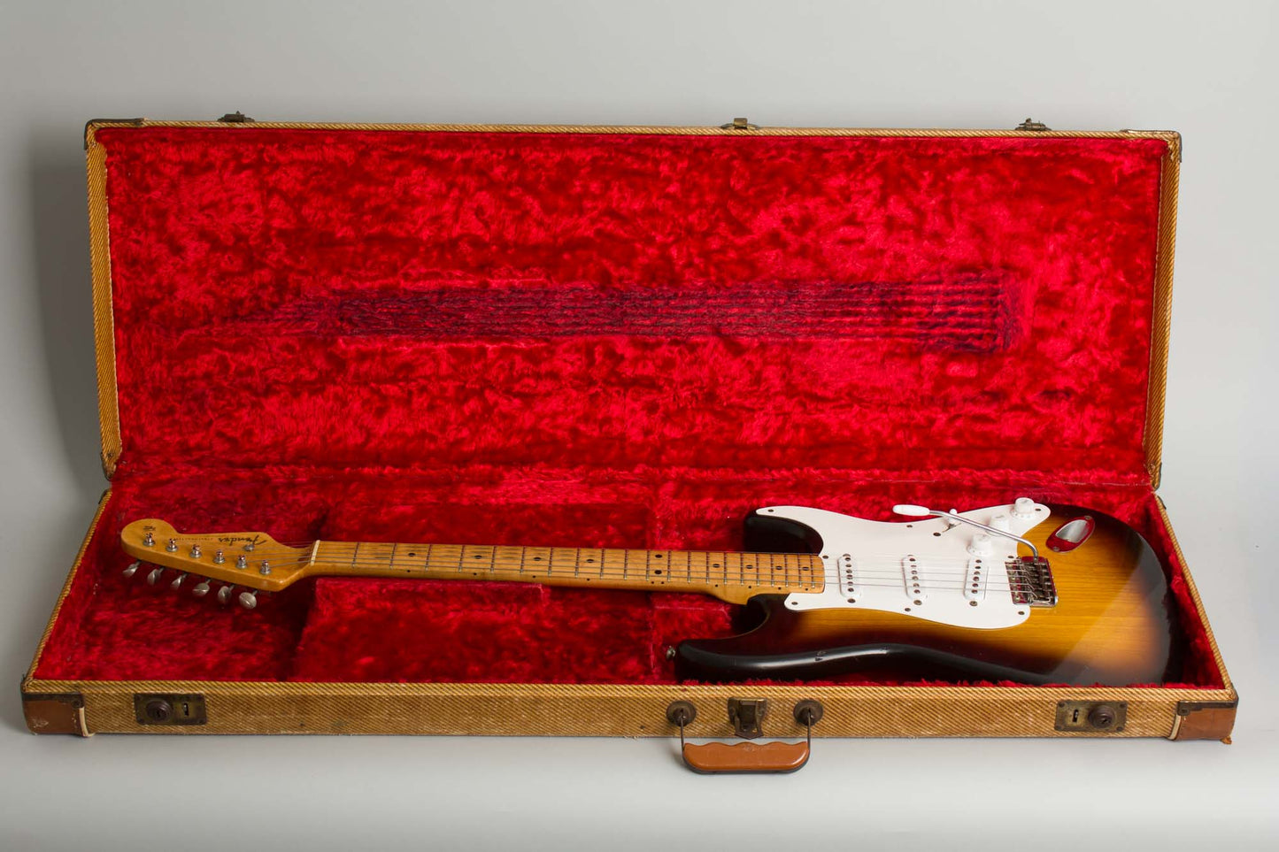Fender Stratocaster Solid Body Electric Guitar (1954)