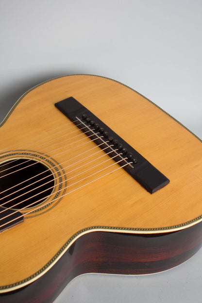 Harmony Supertone #12E 650 1/4 Harp Guitar (1918)