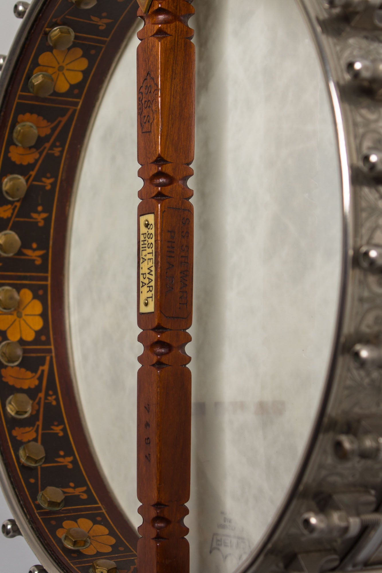 S. S. Stewart Extra Fine Presentation 5 String Banjo (1890)