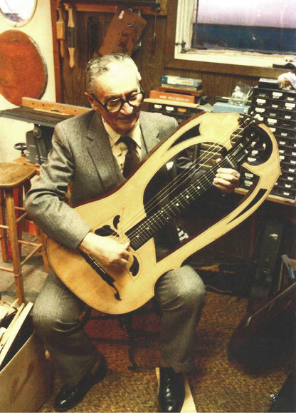 Luigi Mozzani Lyre Harp Guitar (1905)