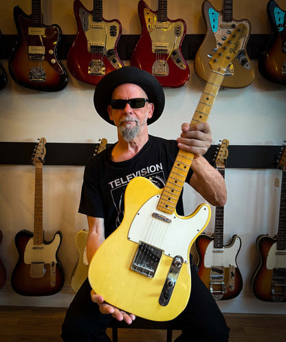 Fender Telecaster Owned and Used by Tom Verlaine Solid Body Electric Guitar (1971)
