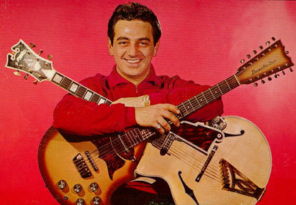 Danelectro Bellzouki 2-pickup model 7020 12 String Semi-Hollow Body Electric Guitar (1961)