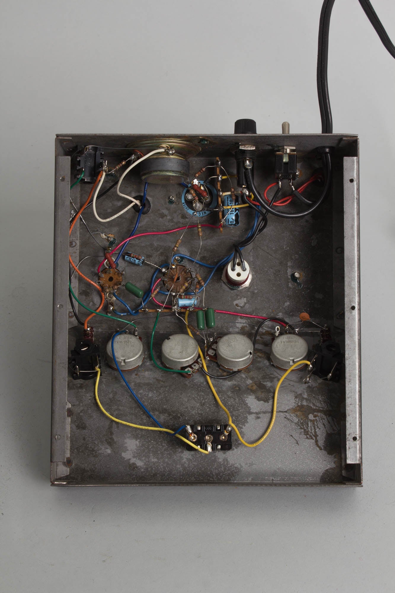 MTI Tubes Owned and Used by Tom Verlaine Overdrive Effect (1980)
