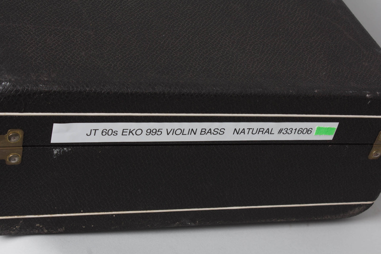 Eko Model 995 Violin Bass Owned by Jeff Tweedy of Wilco Electric Bass Guitar (1967)