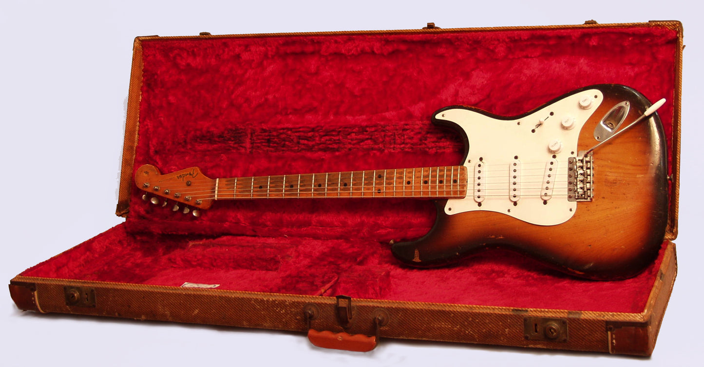 Fender Stratocaster Solid Body Electric Guitar (1954)