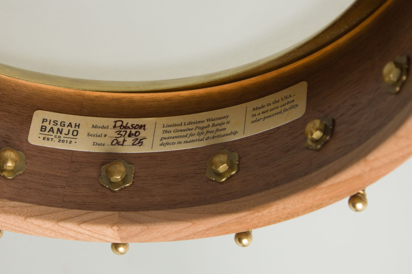 Pisgah Dobson 5 String Banjo (2025)