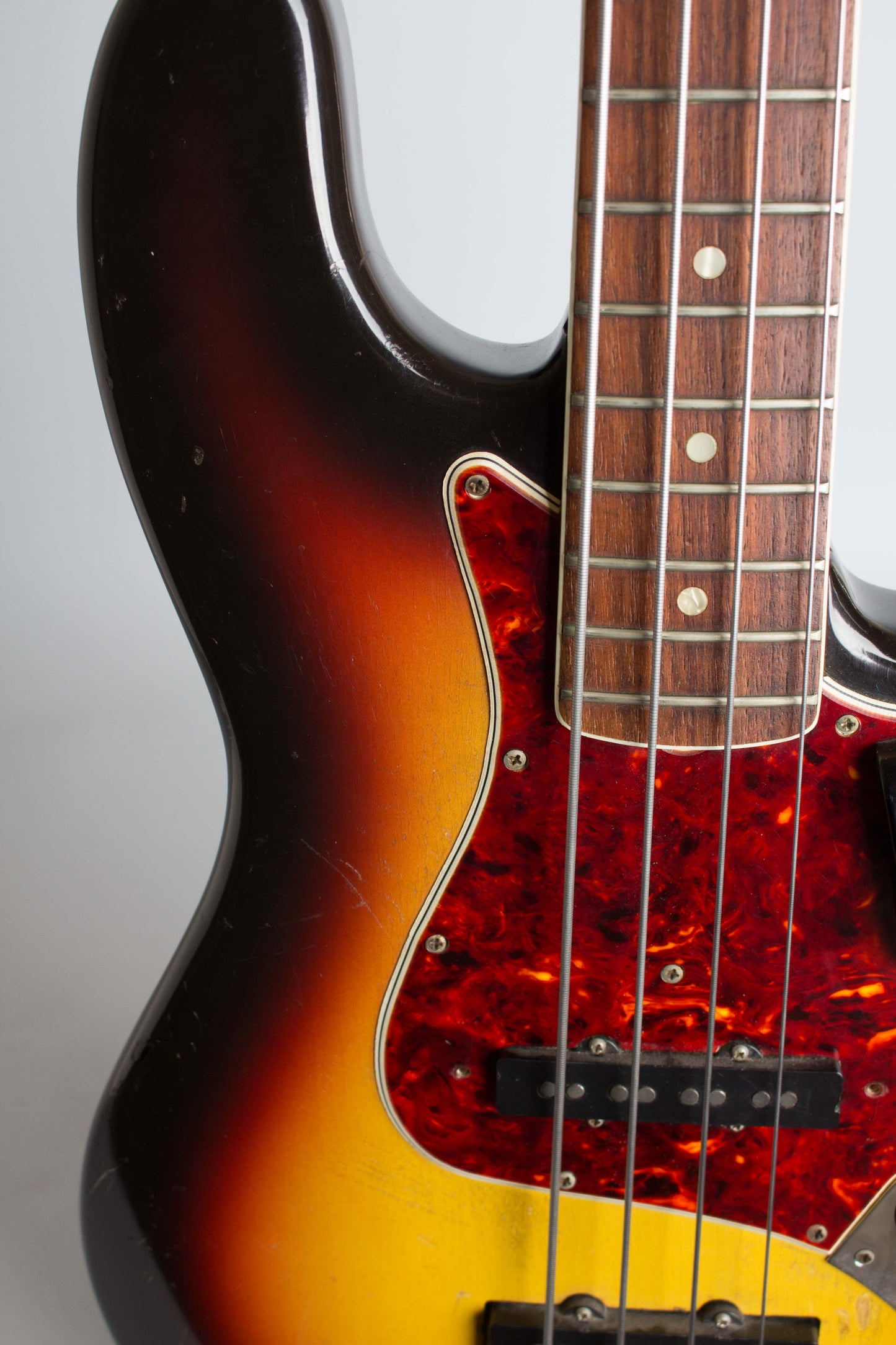 Fender Jazz Bass Solid Body Electric Bass Guitar (1966)