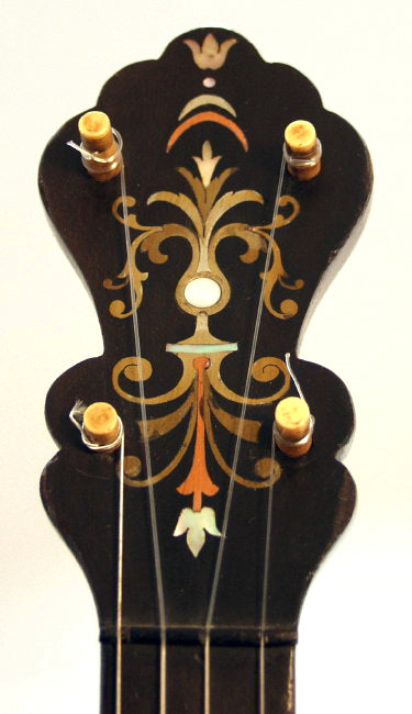 Buckbee Dobson style closed back 5 String Banjo (1880's)