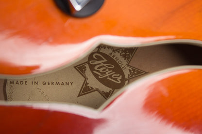 Hoyer Model 43 London Bass Semi-Hollow Body Electric Bass Guitar (1967)